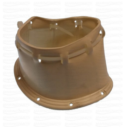 Valge kaabli läbiviik 4-1/2"