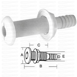 Piigarti läbiviik 16 mm voolikule