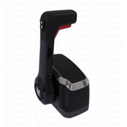 Pealtkinnitusega must juhtpult vaheluku, trimmi/kallutamisega