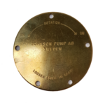 Kaas Johnson Pump F8B/F9B mereveepumbale